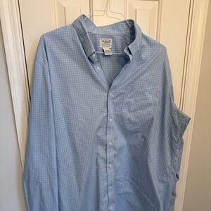 LL Bean Kennebunk Sport Shirt XXL Tall Slightly Fitted